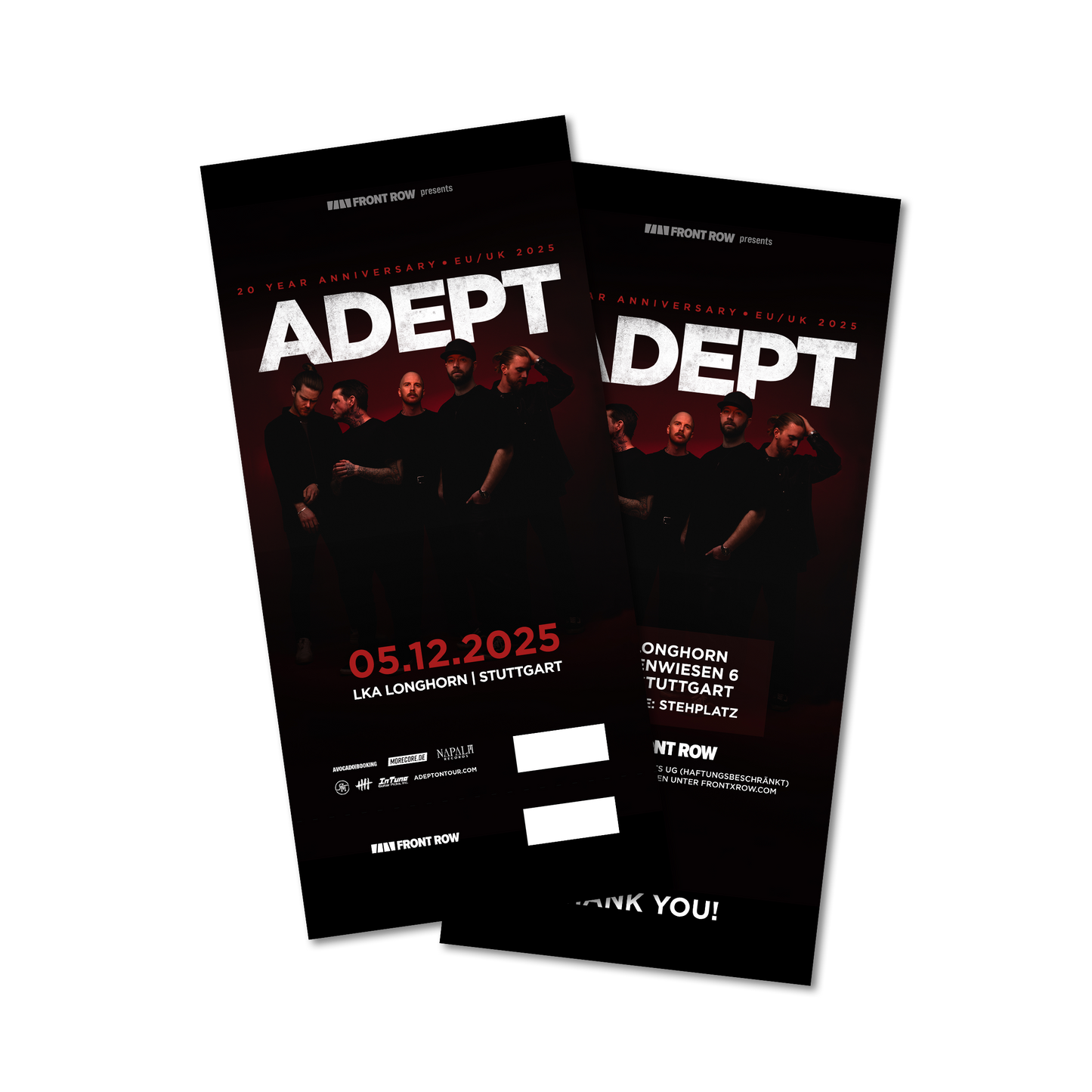 Adept - Blood Covenant EU Tour - Stuttgart - Hardticket