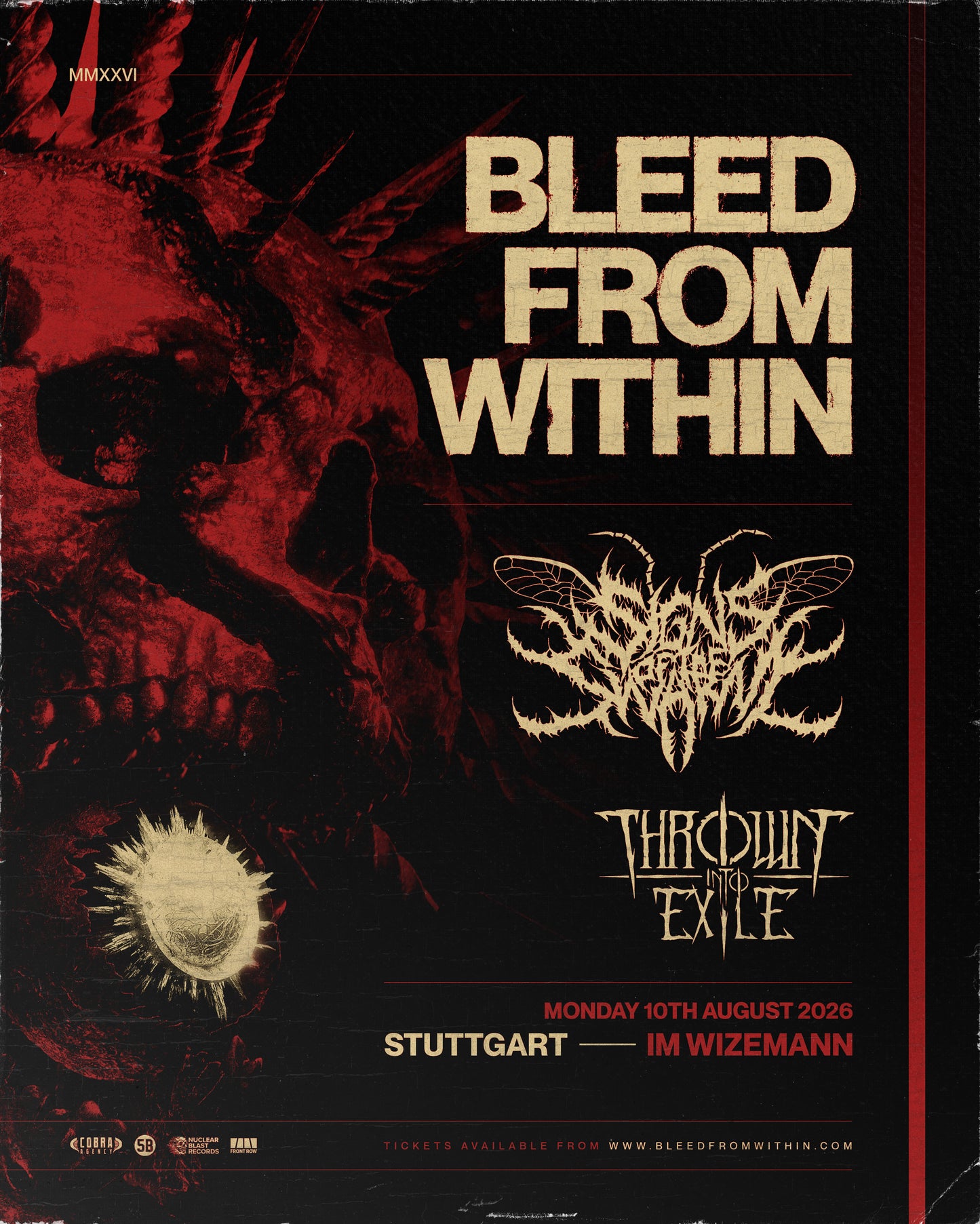 Bleed From Within - Stuttgart - E-Ticket