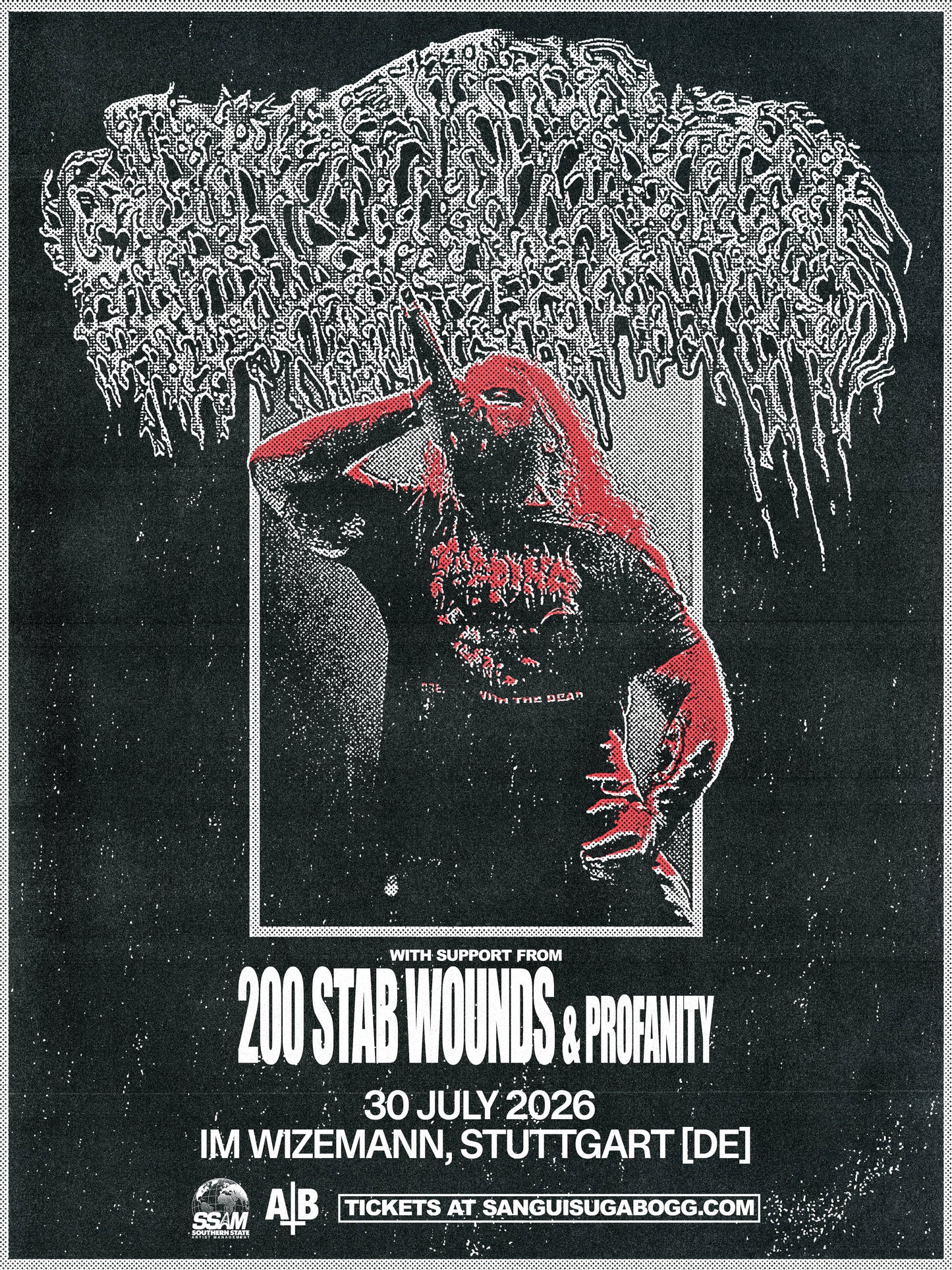 Sanguisugabogg in Stuttgart - Memory Ticket