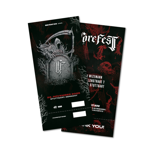 Core Fest 2025 - Stuttgart - Im Wizemann - Hardticket