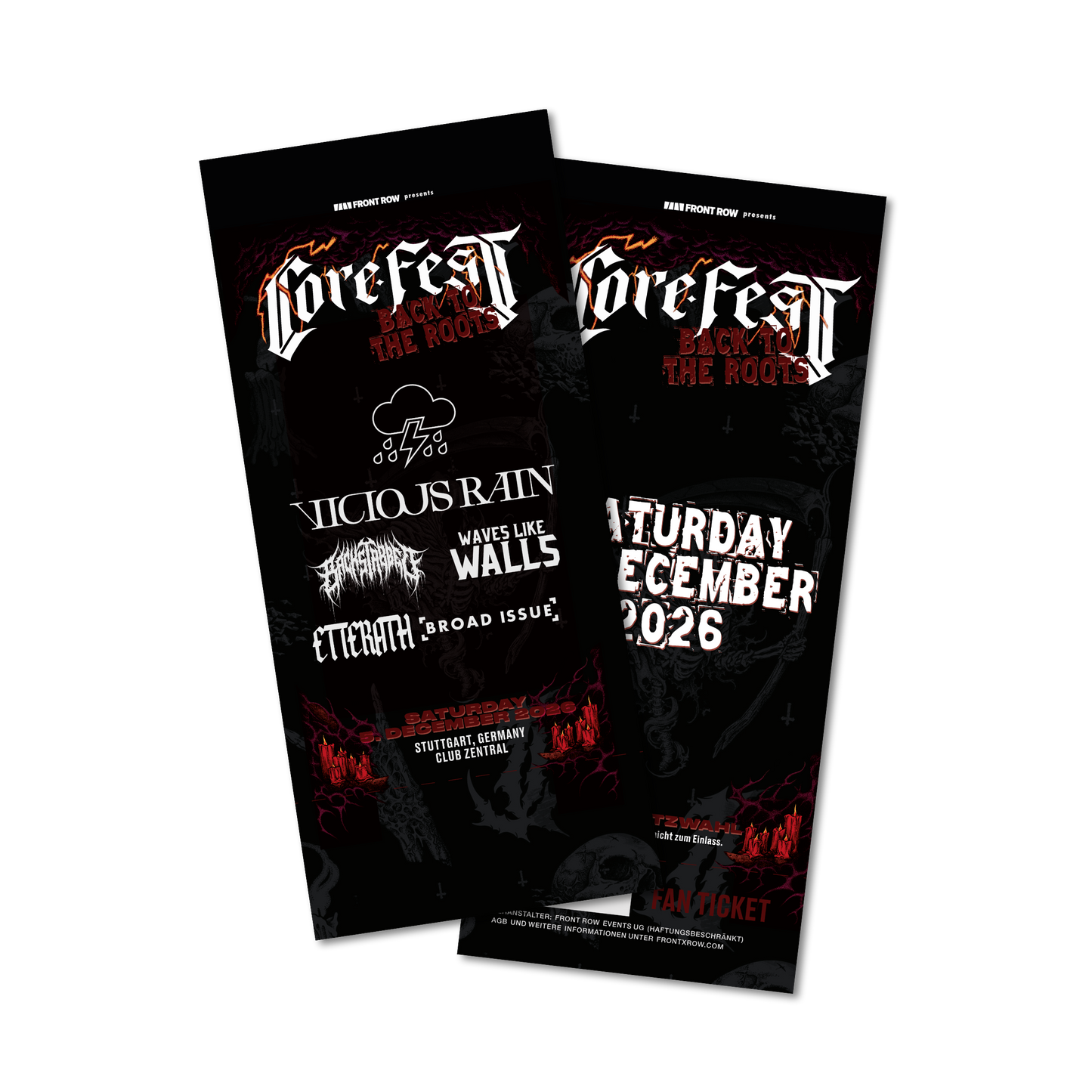 Core Fest goes BACK TO THE ROOTS - Memory Ticket