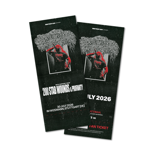 Sanguisugabogg in Stuttgart - Memory Ticket